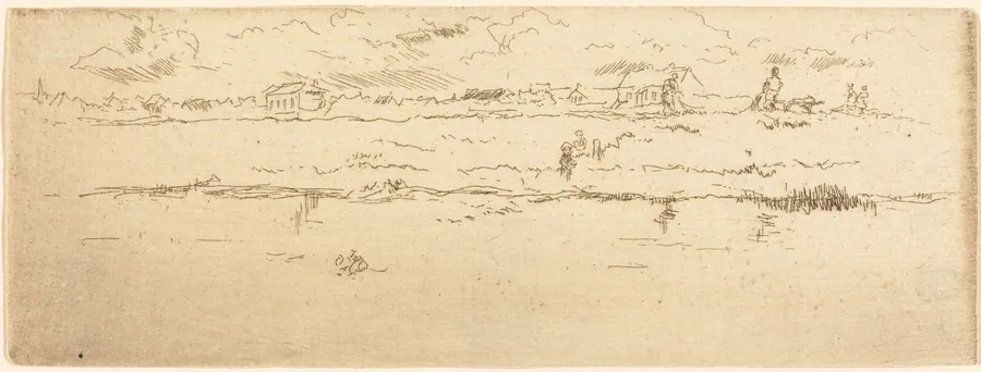 Canal, Ostend by James McNeill Whistler