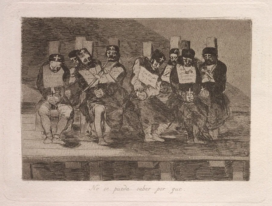 No se puede saber por que (One Can't Tell Why) by Francisco Goya
