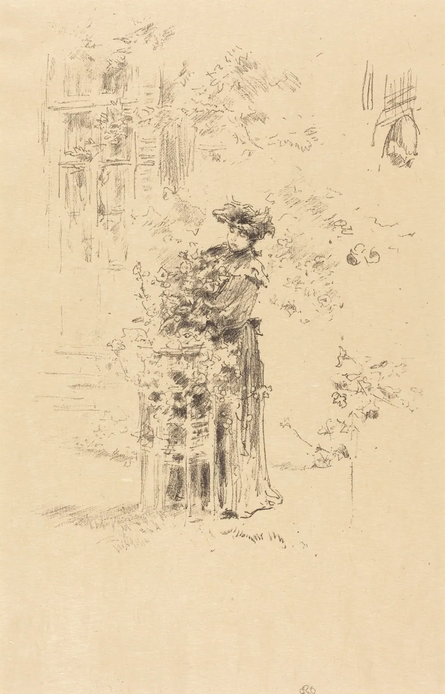 La Belle Jardinière by James McNeill Whistler
