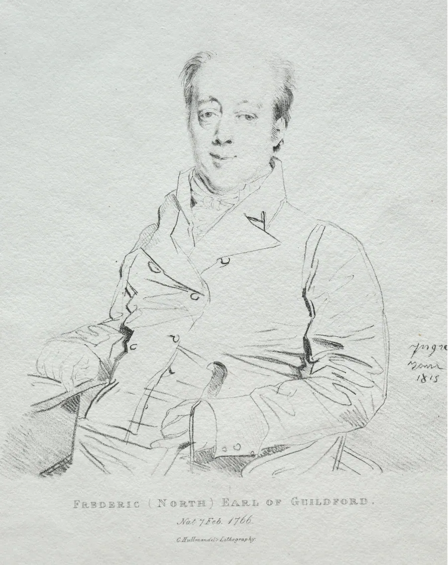 Frederic 5th Earl of Guilford by Jean-Auguste-Dominique Ingres