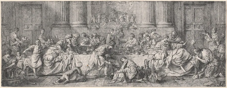 The Feast in the House of Simon by Pierre-Hubert Subleyras