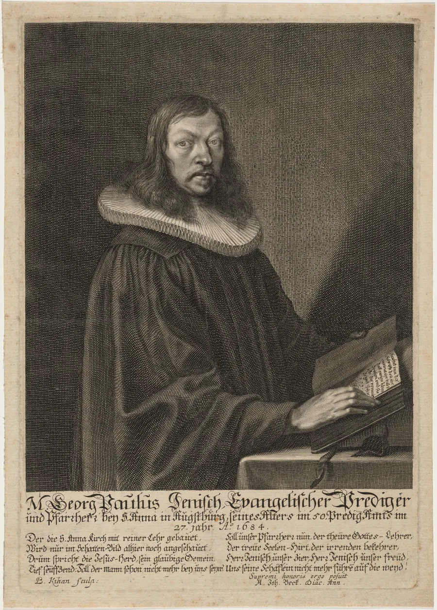 Georg Paul Jenisch by Bartholomaus Kilian