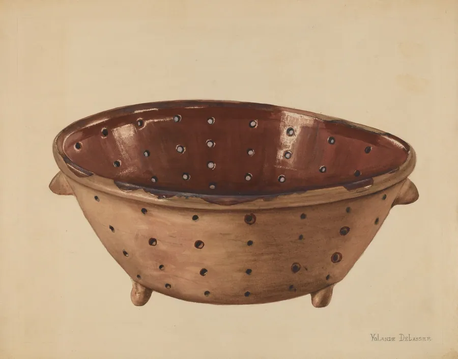 Colander by Yolande Delasser