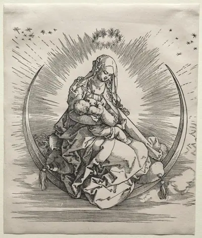 The Virgin on a Crescent