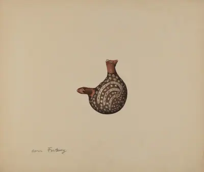 Earthenware Bird