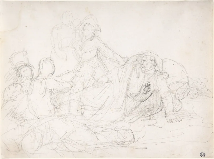 Fallen Soldiers by Théodore Gericault