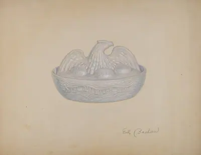 Butter Dish (Hen)