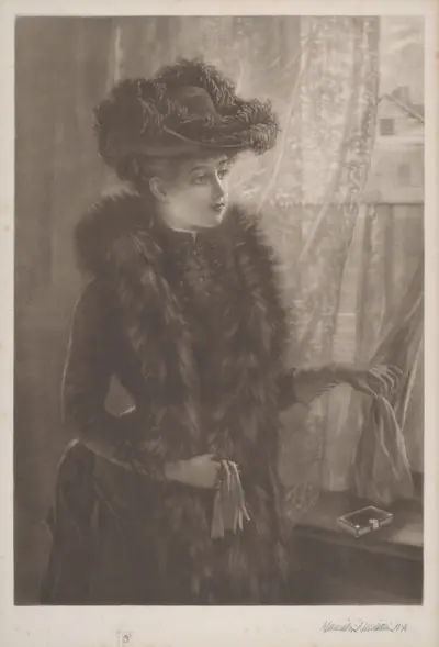 Untitled (Lady in Furs)
