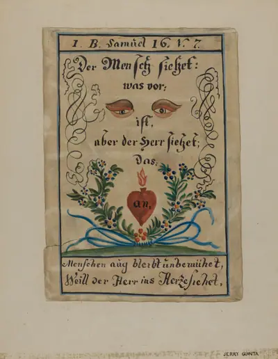 Pa. German Illustrated Fractur