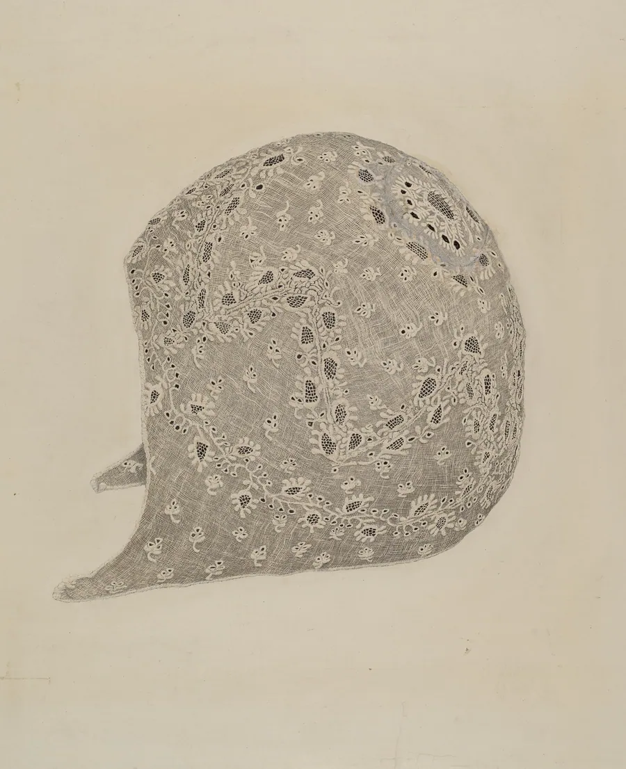 Baby's Lace Cap by Richard Whitaker
