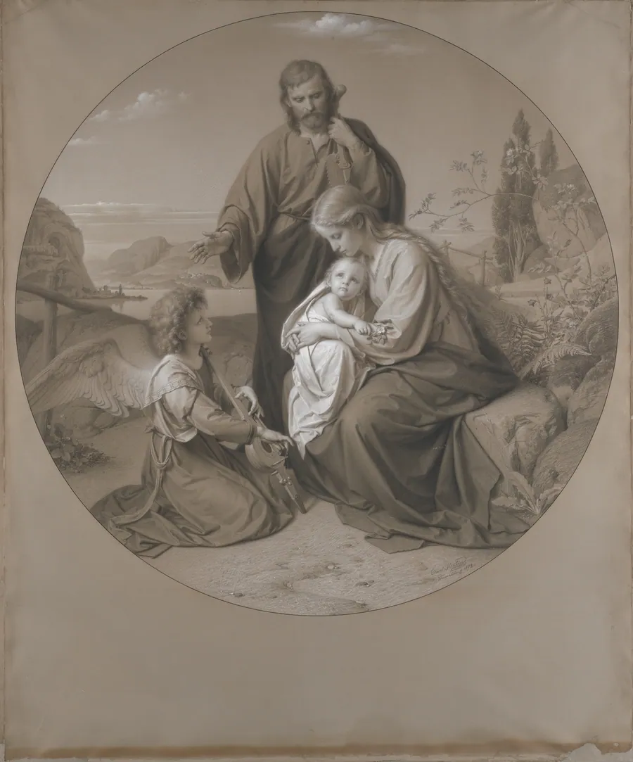 Holy Family by Carl Müller