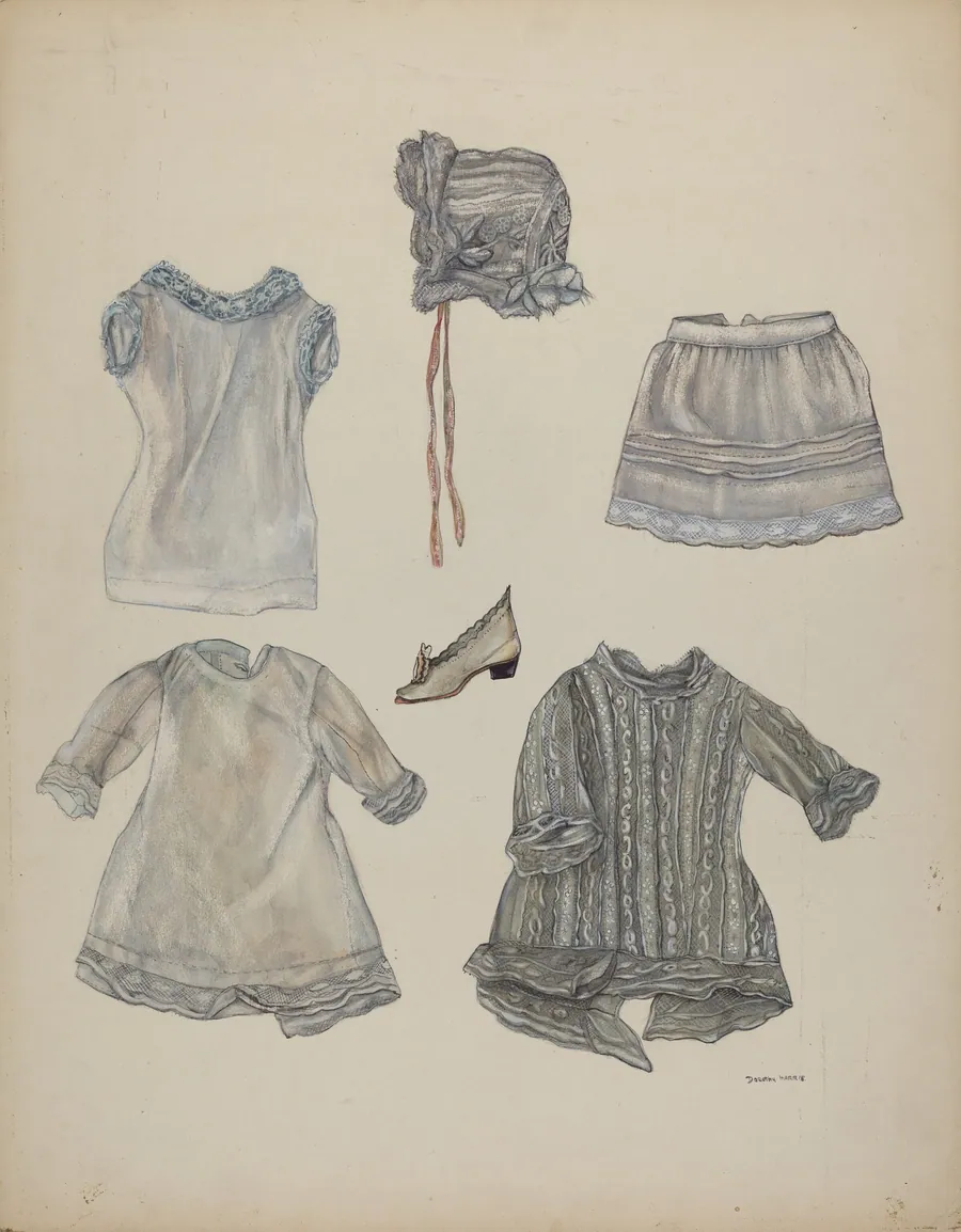 Doll Wardrobe by Dorothy Harris