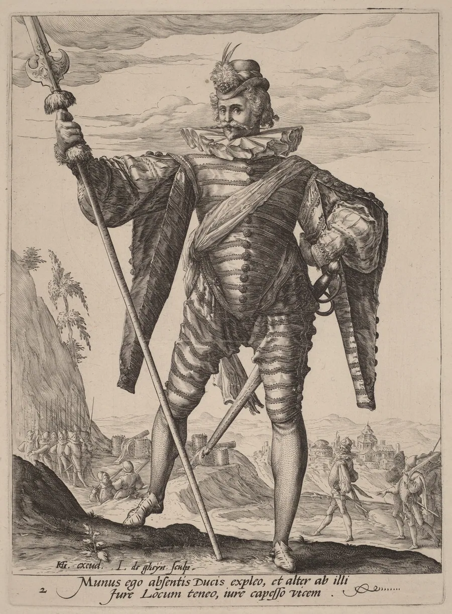 Lieutenant-Colonel by Jacques de Gheyn II