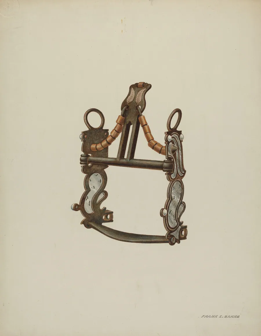 Bit with Curb by Frank C. Barks