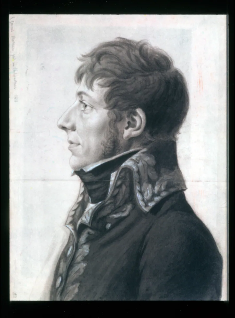 Jean-Victor Moreau by Charles Balthazar Julien Févret de Saint-Mémin