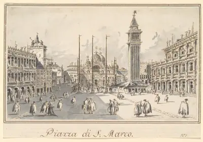 Piazza San Marco, Looking toward the Basilica