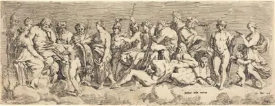 The Admission of Psyche to Olympia