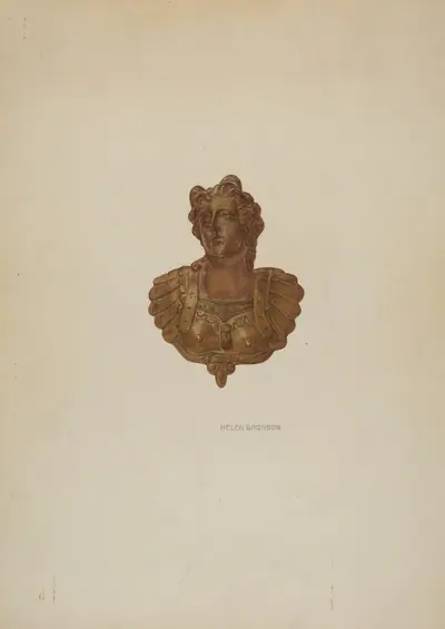 Mirror Support - Lady Bust