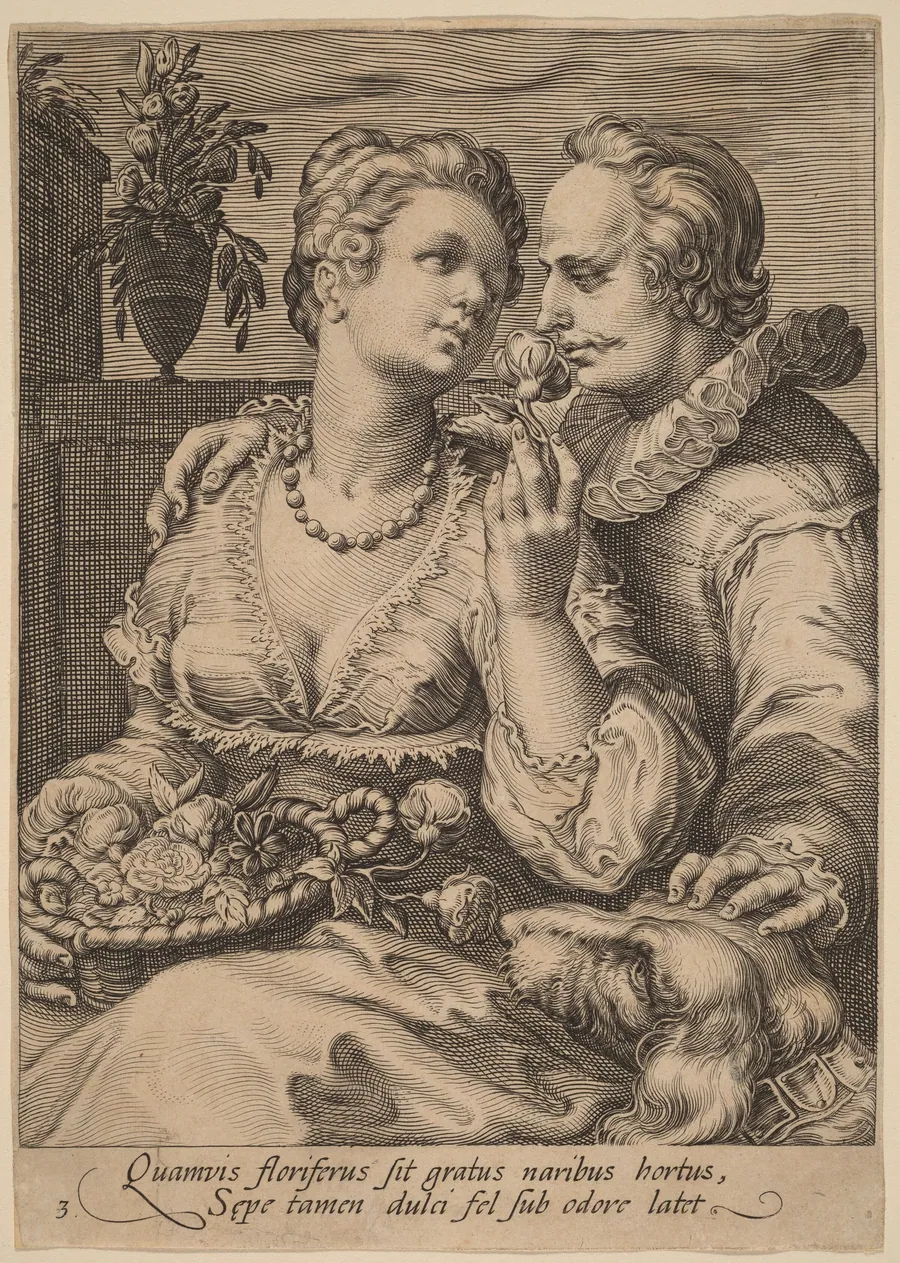 Smell by Jan Pietersz Saenredam