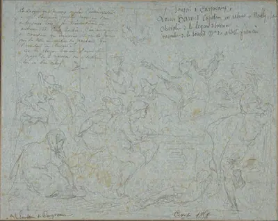 Scene in a Tavern at Civita Vecchia