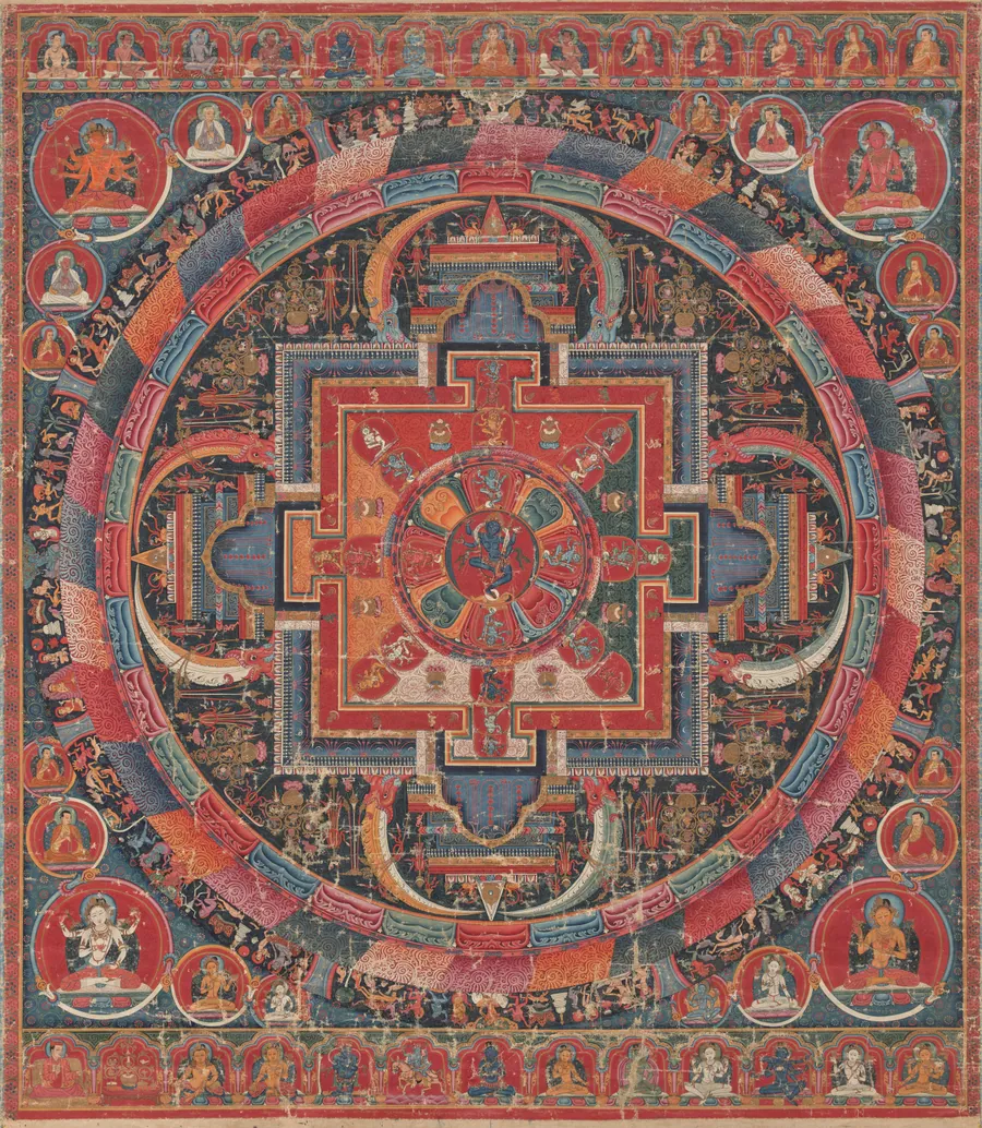 Twenty-three Deity Nairatma Mandala