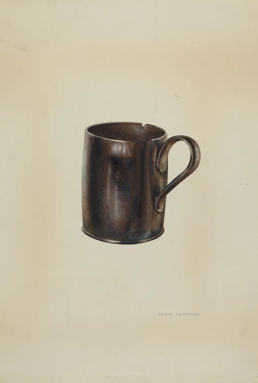 Pa. German Moravian Loving Cup by Archie Thompson