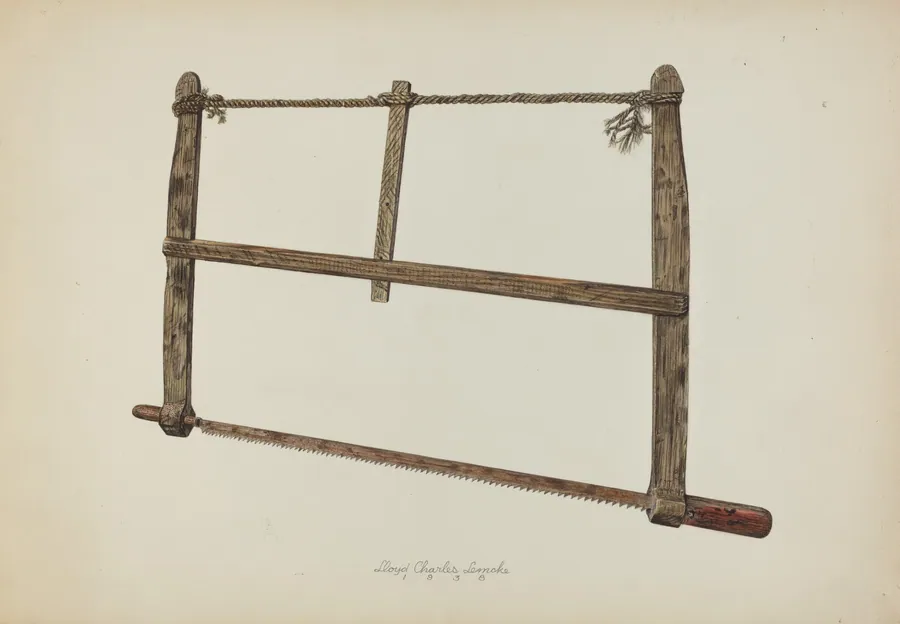 Coopersmith Saw by Lloyd Charles Lemcke