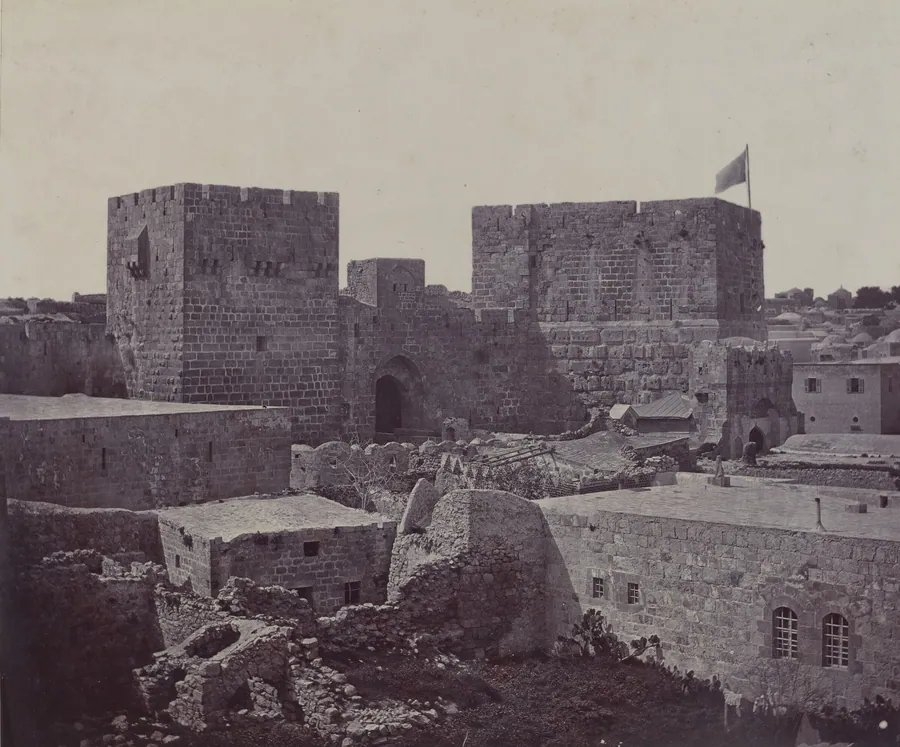 Jerusalem - Section of Old City by James Robertson