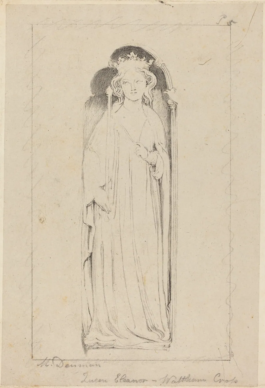 Queen Eleanor, from Waltham Cross by Maria Denman