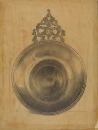 Pewter Porringer