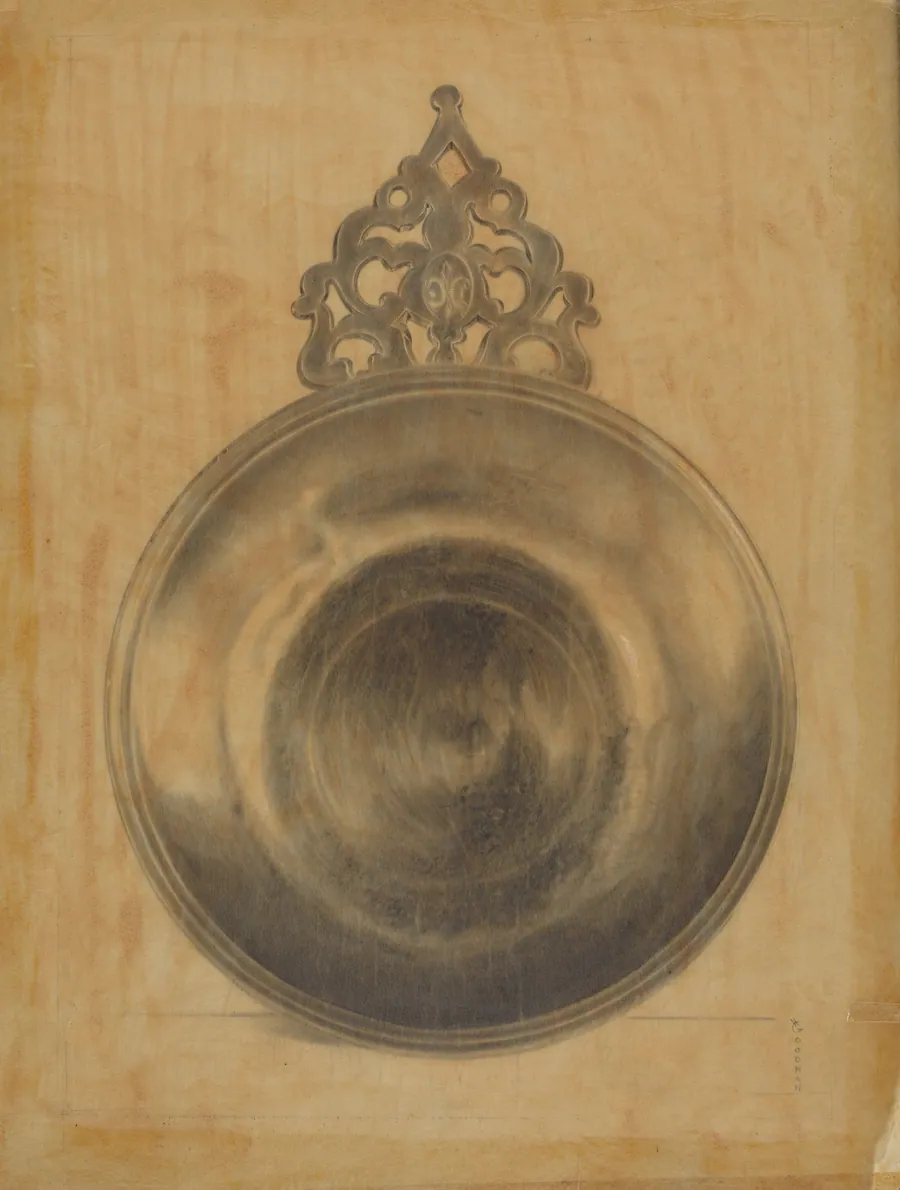 Pewter Porringer by Harry Goodman