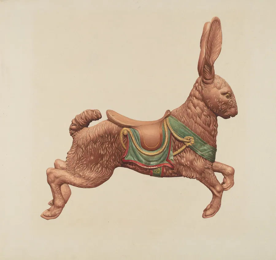 Carousel Rabbit by Robert Pohle