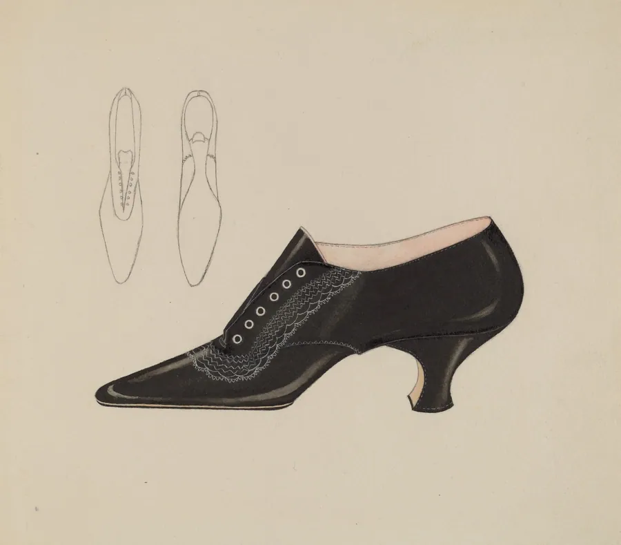 Woman's Shoe by Marie Mitchell