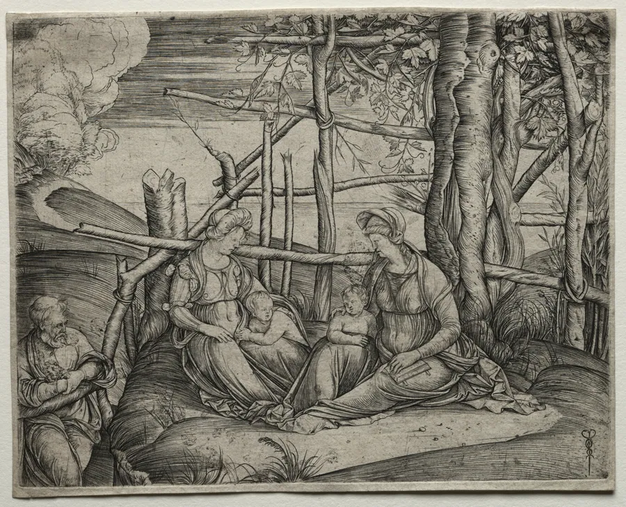 The Holy Family with Saint Elizabeth by Jacopo de' Barbari