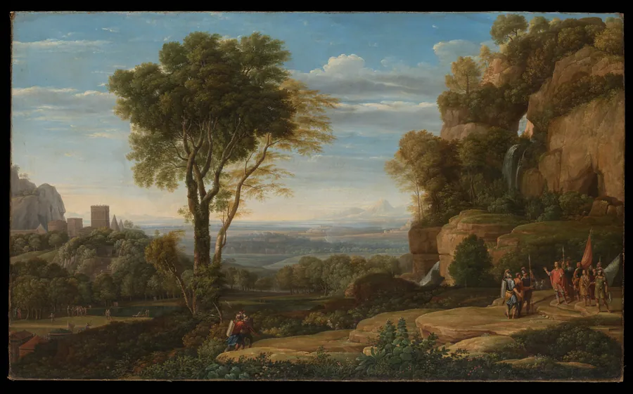 David at the Cave of Adullam by Giovanni Maldura