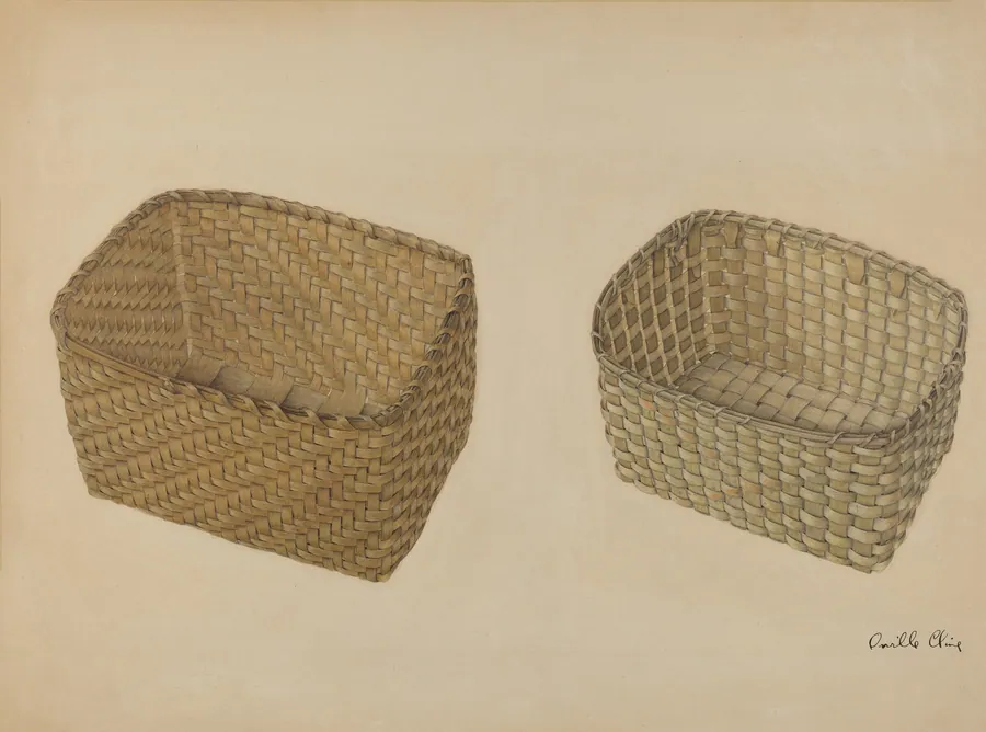 Shaker Baskets by Orville Cline