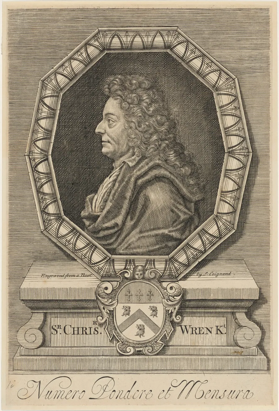 Sir Christopher Wren, Architect by S. Coignard