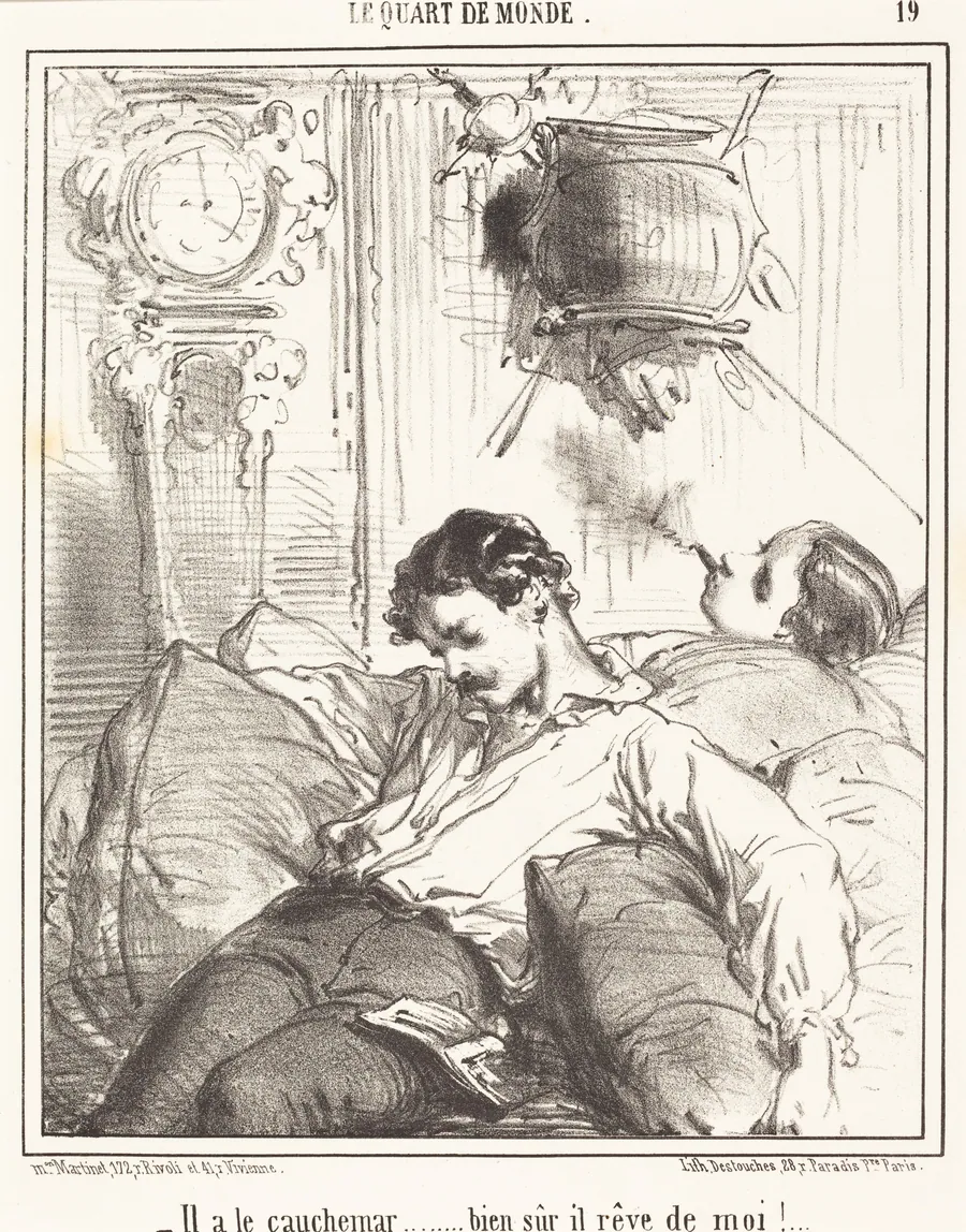 Il a le cauchemar... by Edouard de Beaumont