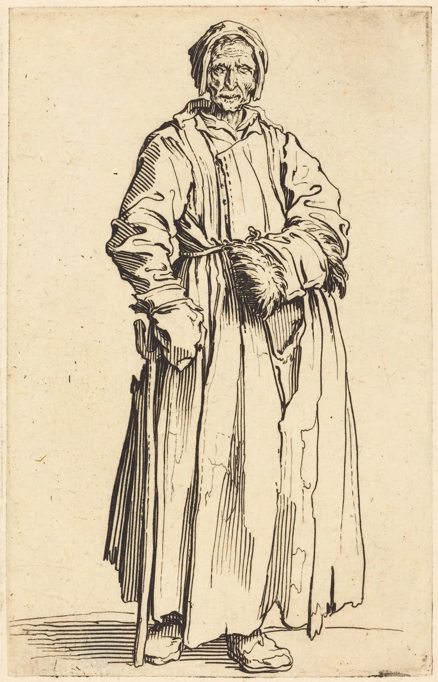One-Eyed Woman by Jacques Callot
