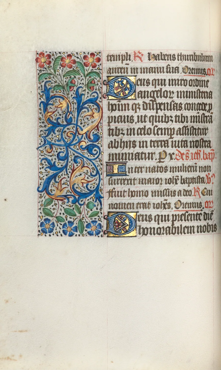 Book of Hours (Use of Rouen): fol. 50v by Master of the Geneva Latini