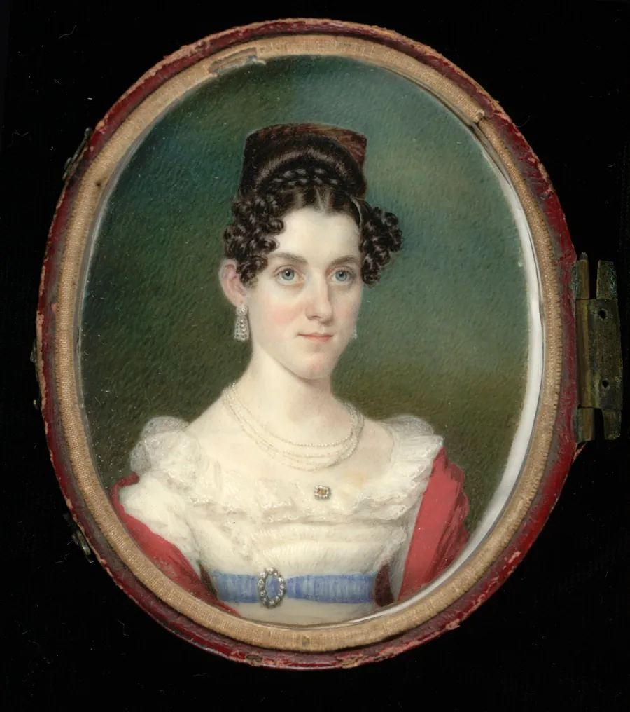 Mrs. John Watson (Matilda) by Sarah Goodridge, born Templeton, MA 1788-died Boston, MA 1853