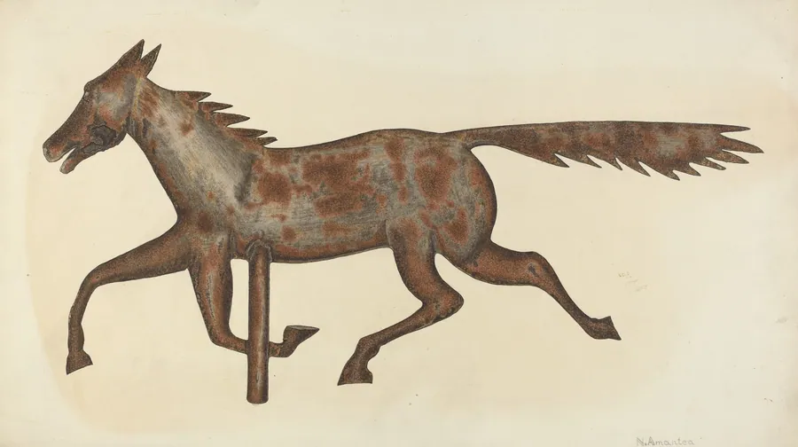 Weather Vane - Horse by Nicholas Amantea