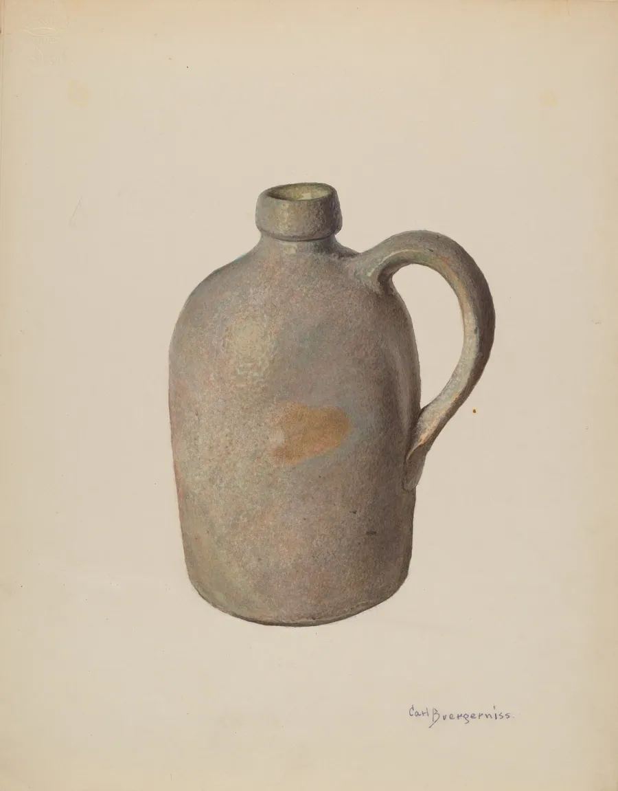 Stone Jug by Carl Buergerniss