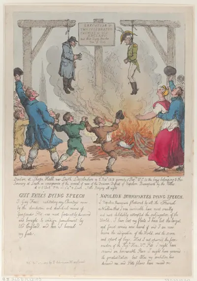 Execution of Two Celebrated Enemies of Old England