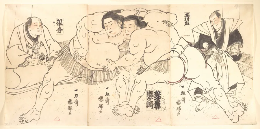 Painting by Utagawa Kuniteru