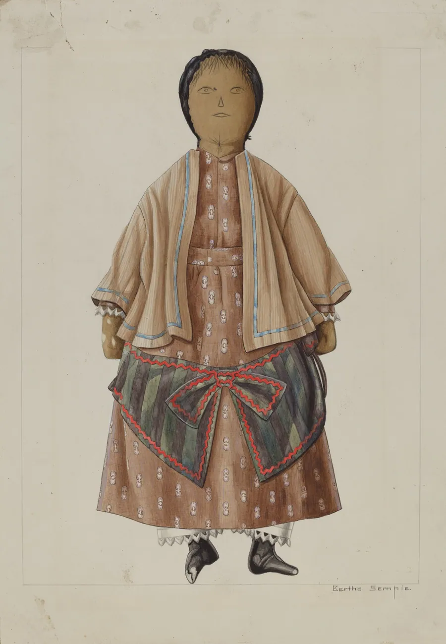 Rag Doll "Susie" by Bertha Semple