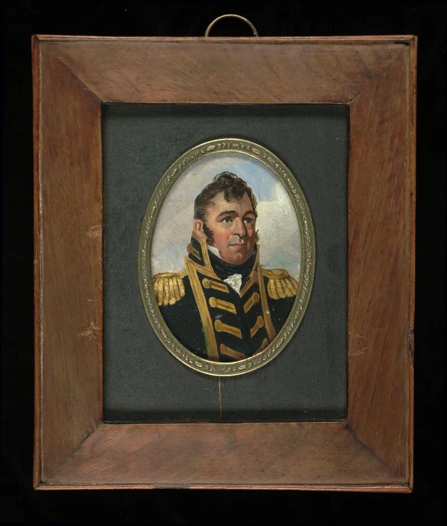 Commodore Isaac Chauncey by John Wesley Jarvis, born South Shields, England 1780-died New York City 1840