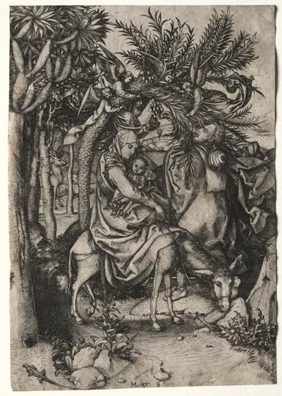 Life of the Virgin: The Flight into Egypt
