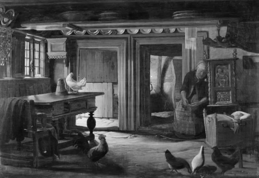 En bondestue by H.J. Hammer
