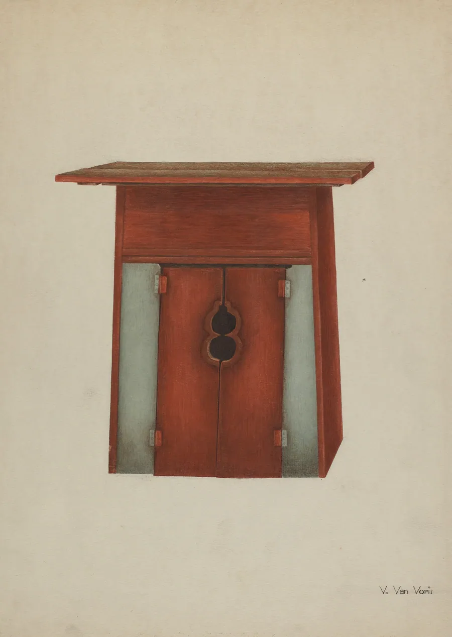 Altar for Chinese Temple by Vera Van Voris